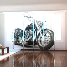 Laden Sie das Bild in den Galerie-Viewer, Foto-Schiebegardine "Motorrad 2"
