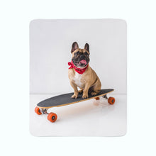 Laden Sie das Bild in den Galerie-Viewer, Foto-Kuscheldecke &quot;Bulldogge&quot;