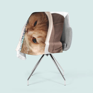 Foto-Kuscheldecke "Katze"