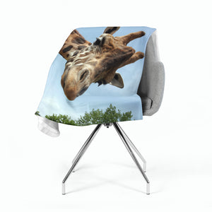 Foto-Kuscheldecke "Giraffe"