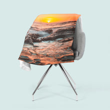 Laden Sie das Bild in den Galerie-Viewer, Foto-Kuscheldecke &quot;Sonnenuntergang&quot;