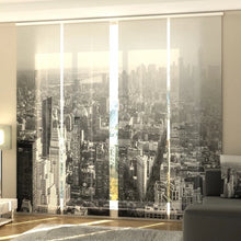 Laden Sie das Bild in den Galerie-Viewer, Foto-Schiebegardine &quot;Manhattan s/w&quot;