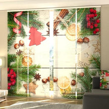 Laden Sie das Bild in den Galerie-Viewer, Foto-Schiebegardine &quot;Weihnachtsdeko 2&quot;