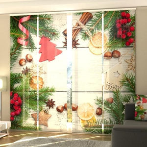 Foto-Schiebegardine "Weihnachtsdeko 2"