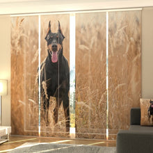 Laden Sie das Bild in den Galerie-Viewer, Foto-Schiebegardine &quot;Dobermann&quot;