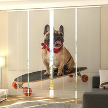 Laden Sie das Bild in den Galerie-Viewer, Foto-Schiebegardine &quot;Französische Bulldogge&quot;