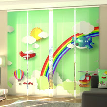 Laden Sie das Bild in den Galerie-Viewer, Foto-Schiebegardine &quot;Regenbogen&quot;
