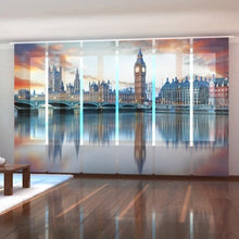 Laden Sie das Bild in den Galerie-Viewer, Foto-Schiebegardine &quot;Big Ben in London&quot;