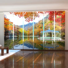 Laden Sie das Bild in den Galerie-Viewer, Foto-Schiebegardine &quot;Herbst&quot;