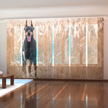 Laden Sie das Bild in den Galerie-Viewer, Foto-Schiebegardine &quot;Dobermann&quot;