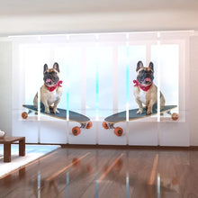 Laden Sie das Bild in den Galerie-Viewer, Foto-Schiebegardine &quot;Französische Bulldogge&quot;