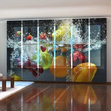 Laden Sie das Bild in den Galerie-Viewer, Foto-Schiebegardine &quot;Obst&quot;