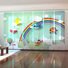 Laden Sie das Bild in den Galerie-Viewer, Foto-Schiebegardine &quot;Regenbogen&quot;