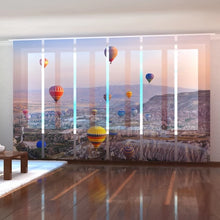 Laden Sie das Bild in den Galerie-Viewer, Foto-Schiebegardine &quot;Heißluftballon&quot;
