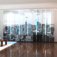 Laden Sie das Bild in den Galerie-Viewer, Foto-Schiebegardine &quot;Manhattan s/w&quot;