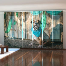 Laden Sie das Bild in den Galerie-Viewer, Foto-Schiebegardine &quot;Bulldogge&quot;