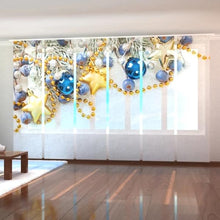 Laden Sie das Bild in den Galerie-Viewer, Foto-Schiebegardine &quot;Christmas&quot;