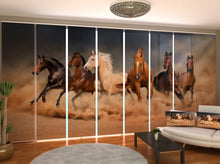 Laden Sie das Bild in den Galerie-Viewer, Foto-Schiebegardine &quot;Pferd3&quot;