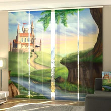 Laden Sie das Bild in den Galerie-Viewer, Foto-Schiebegardine &quot;Prinzessinnenschloss&quot;