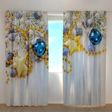 Laden Sie das Bild in den Galerie-Viewer, Fotogardine &quot;Merry Christmas&quot;